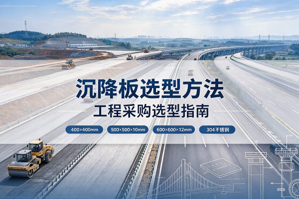 白银沉降板选择方法