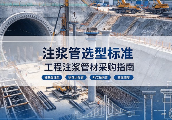 白银注浆管选型标准